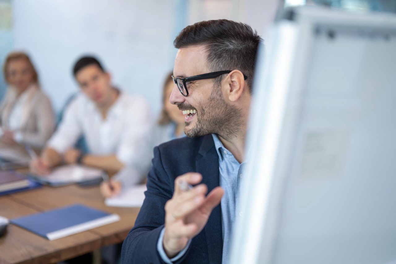 expert education instructor teaching